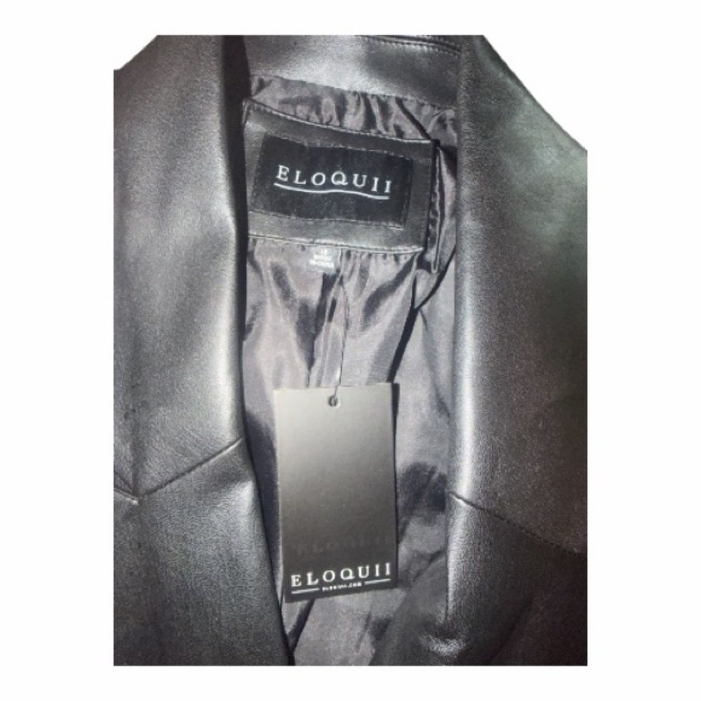 Eloquii Black Belted Blazer Women’s Size 16 NWT - Picture 6 of 7